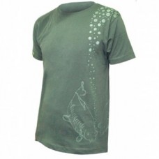 Футболка Korda Carps & Bubbles green Футболка Korda Carps & Bubbles green