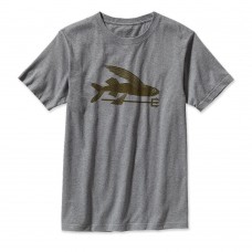 Футболка Patagonia Flying fish t-sh 316 gravel Футболка Patagonia Flying fish t-sh 316 gravel