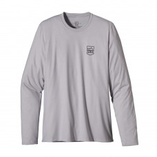 Футболка Patagonia polarized tee long sleeved grey Футболка Patagonia polarized tee long sleeved grey