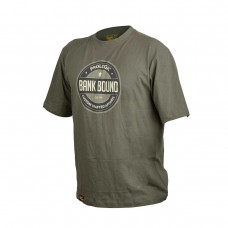 Футболка Prologic Bank bound badge tee green Футболка Prologic Bank bound badge tee green