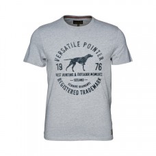 Футболка Seeland Aiden printed grey melange Футболка Seeland Aiden printed grey melange