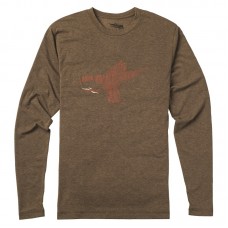 Футболка Sitka Duck sketch tee LS mud Футболка Sitka Duck sketch tee LS mud