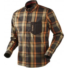 Рубашка Harkila Amlet shadow brown check Рубашка Harkila Amlet shadow brown check