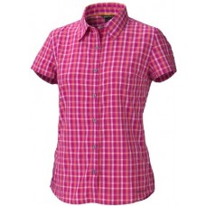 Рубашка Marmot Wm`s Reese plaid short sleeved plum rose Рубашка Marmot Wm`s Reese plaid short sleeved plum rose